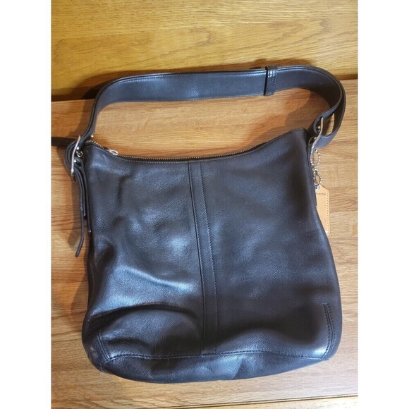Coach Slim Legacy Leather Shoulder Bag - Picture 1 of 6